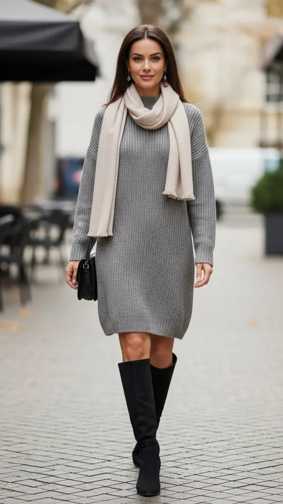 A Simple Sweater Dress