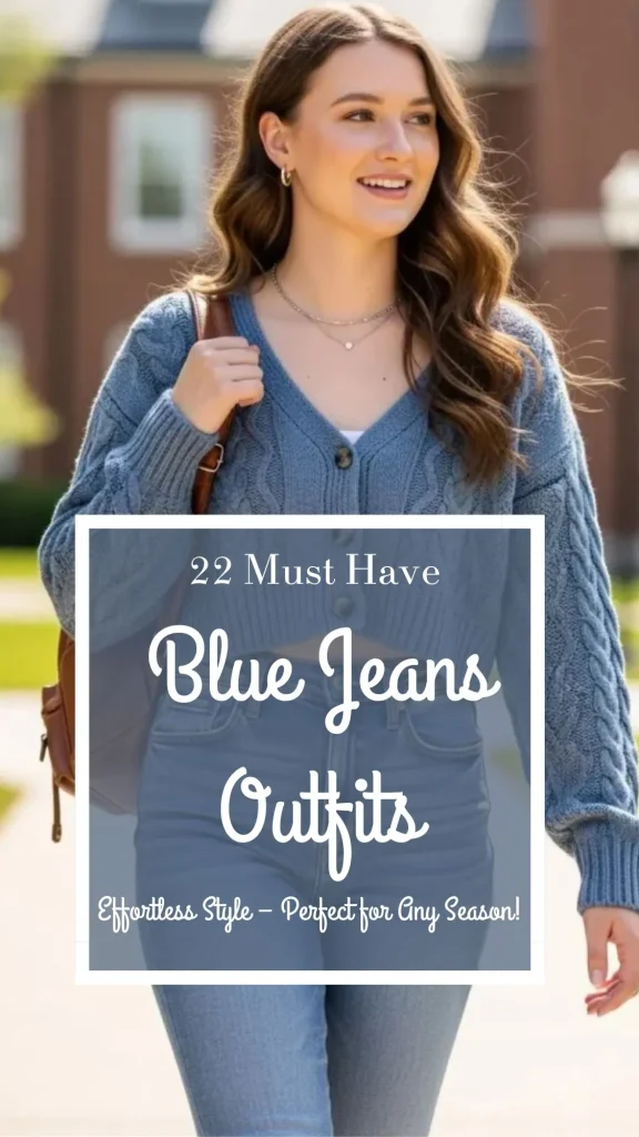 Blue Jeans Outfits