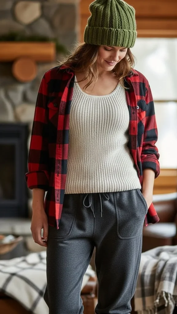 Cabin Core Flannel Layers 1