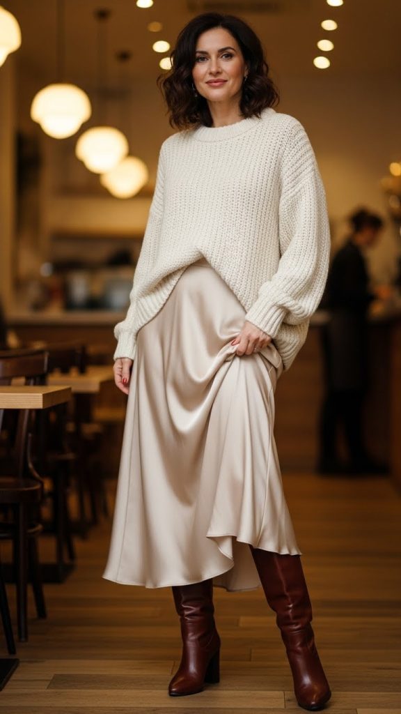 Cozy Satin Simplicity