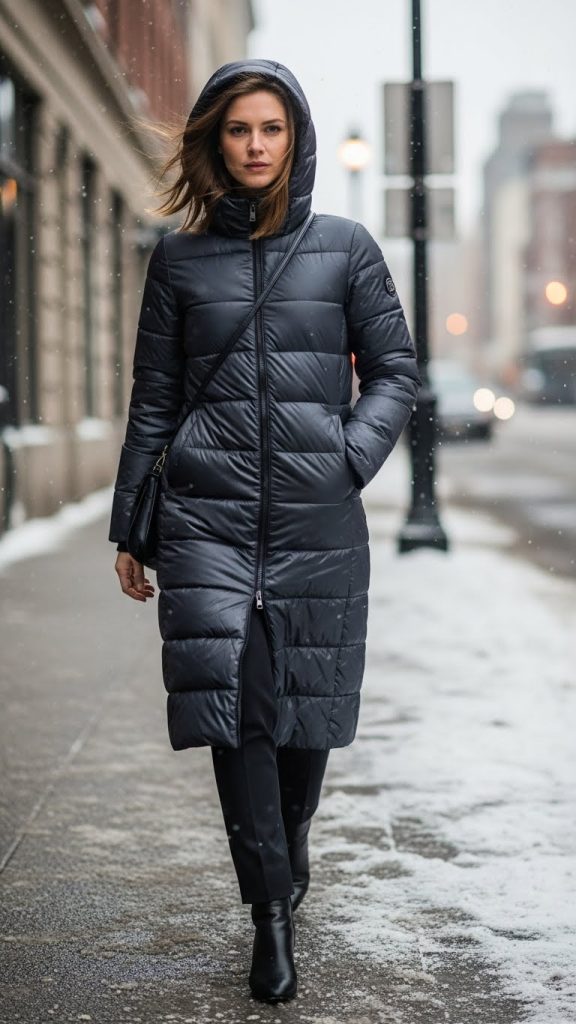 Hooded Padded Coat