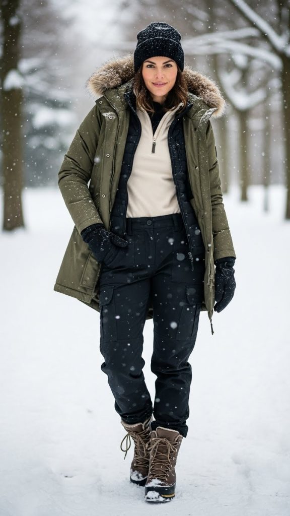 Snow Day Parka Practicality