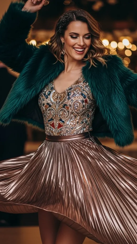 Sparkly Layers That Dance