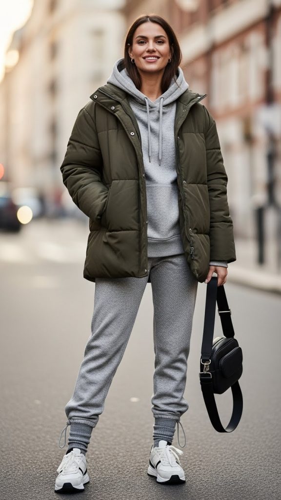 Sporty Puffer Layers