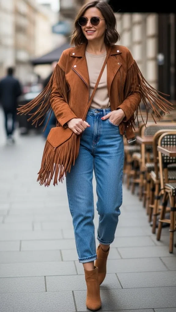 Suede And Fringing