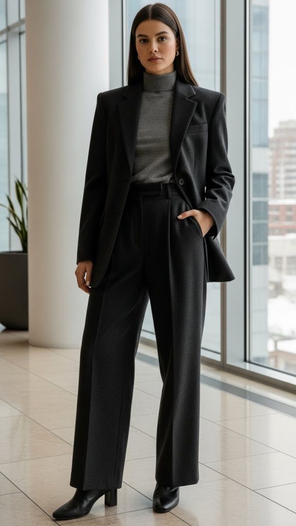Tailored Wool Suit Sophistication
