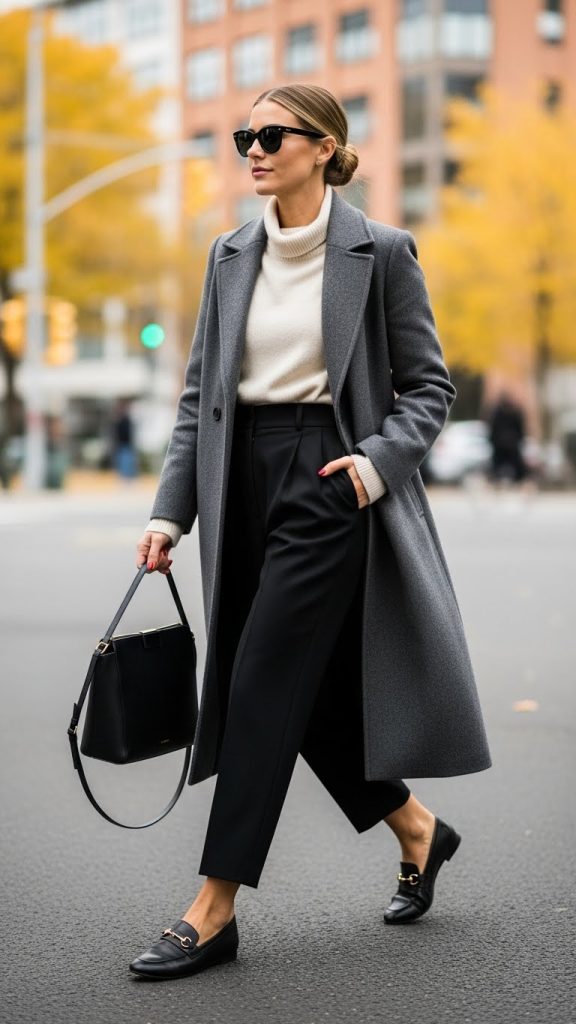 Timeless Wool Coat Chic