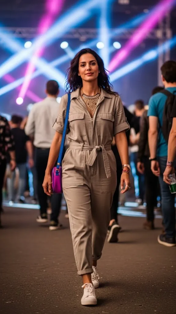 Utility Jumpsuit Sneakers