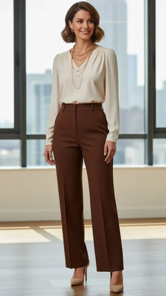 Brown Pants Outfit