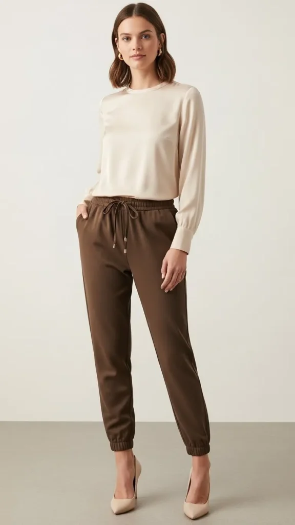 Casual Elegance with Silk Blouses