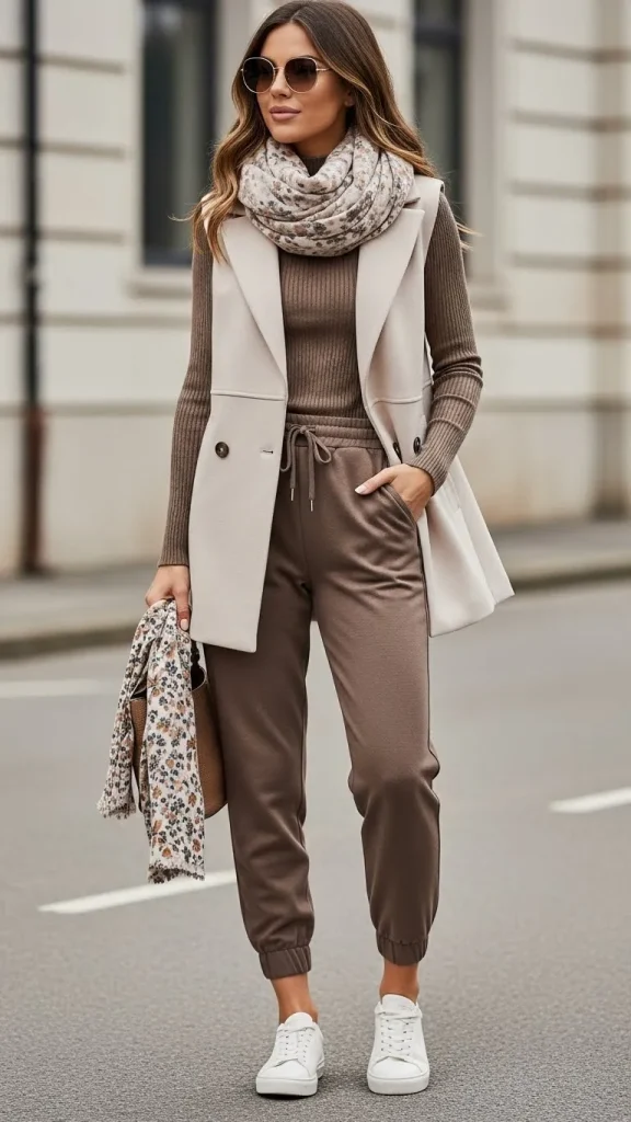 Chic Layering with Vests