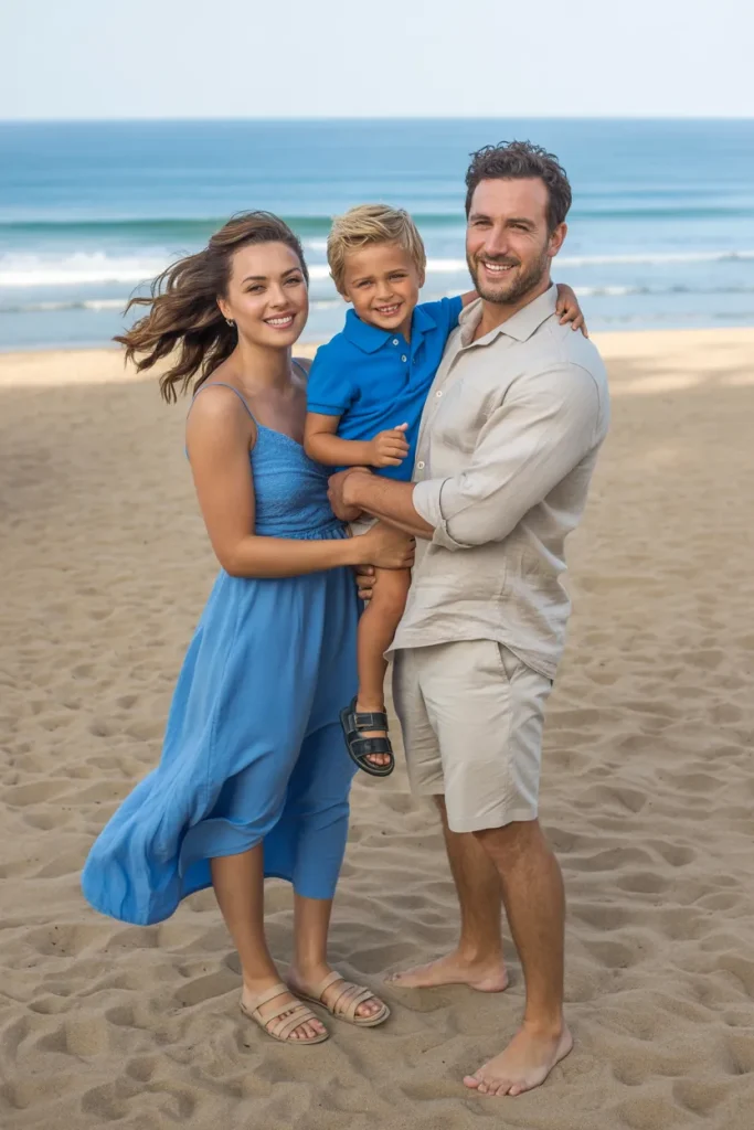 Coastal Blues Sandy Tones
