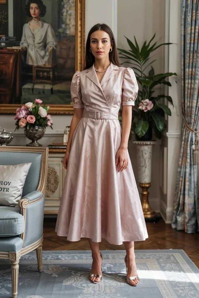 Old Money Inspired Charity Luncheon Spring Look