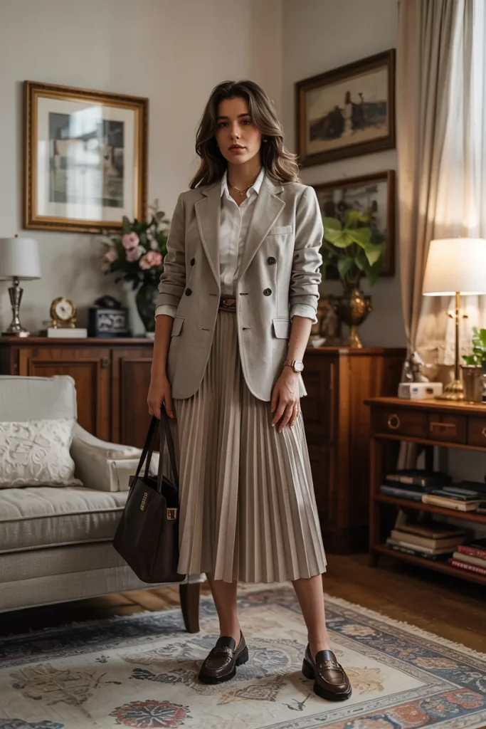 Old Money Inspired Ivy League Spring Look