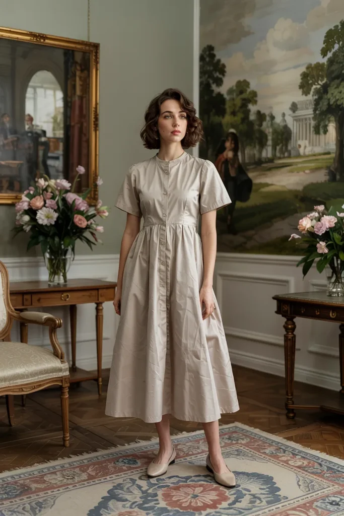 Old Money Inspired Museum Tour Spring Outfit
