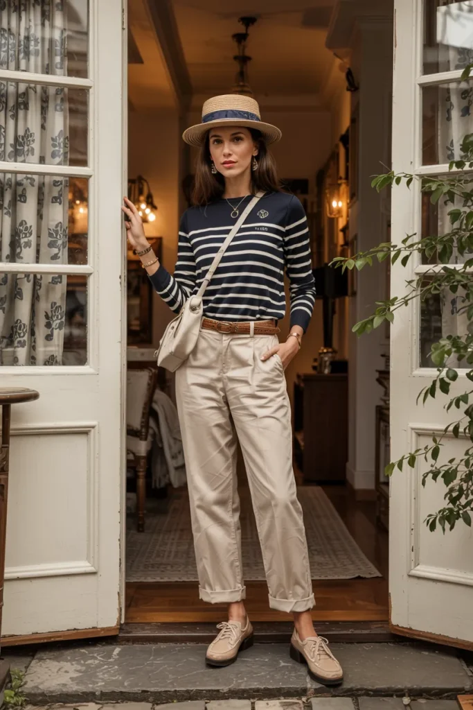 Old Money Inspired Nautical Spring Look