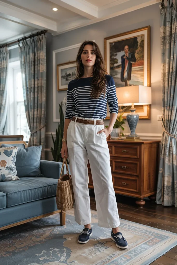 Old Money Inspired Yacht Club Spring Look