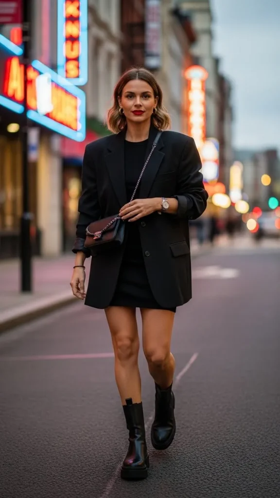 Oversized Black Blazer Outfit