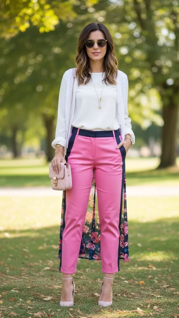 Pink Pants Outfit