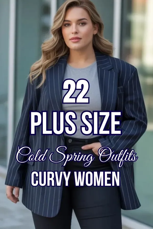 Plus Size Cold Spring Outfits