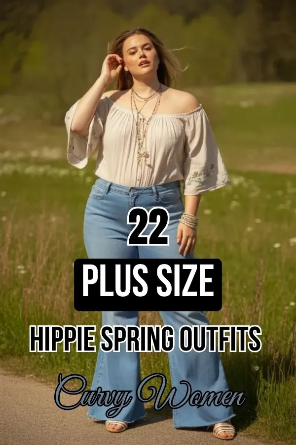 Plus Size Hippie Spring Outfits