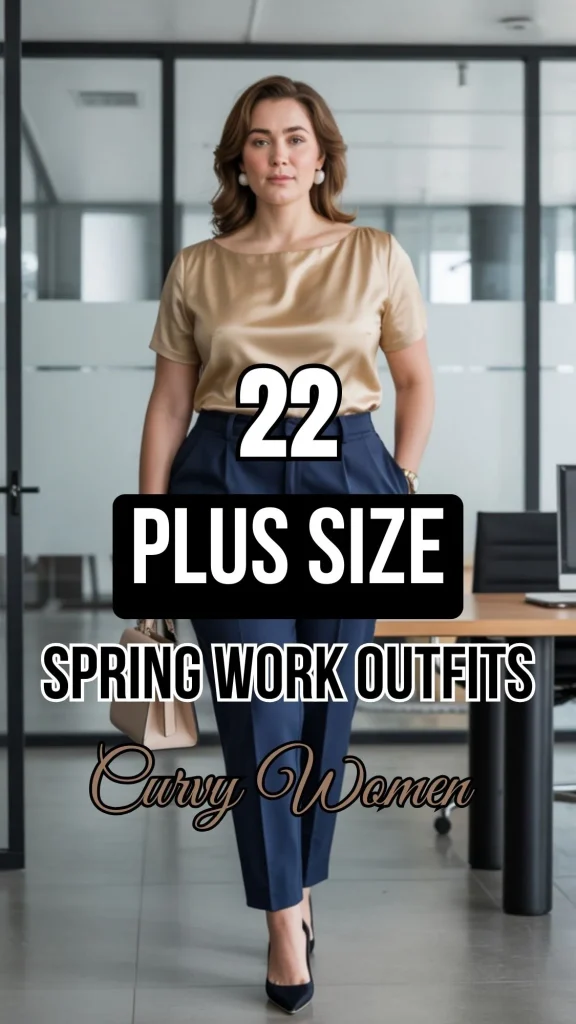Plus Size Spring Work Outfits