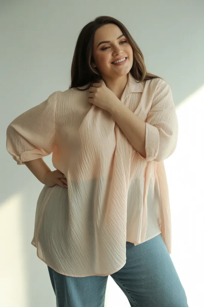 Plus Size Tops with Blouses