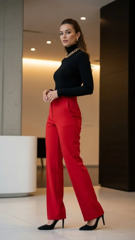Red Pants Outfit