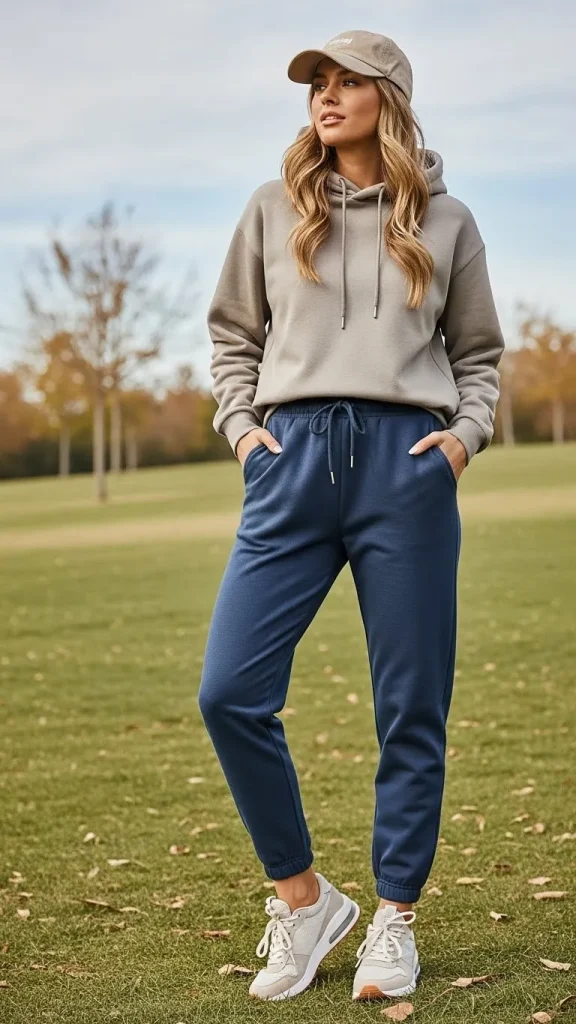 Sporty Vibes with Sneakers and Caps