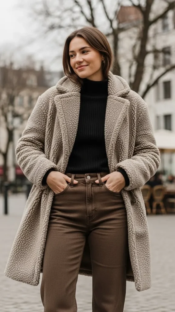 With a Teddy Coat