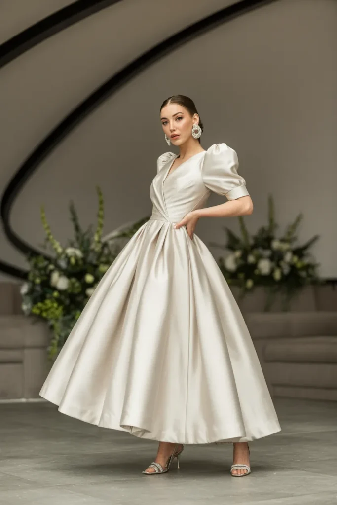  Retro-Modern Mix: Vintage-Inspired Dresses with a Twist With Sleeves