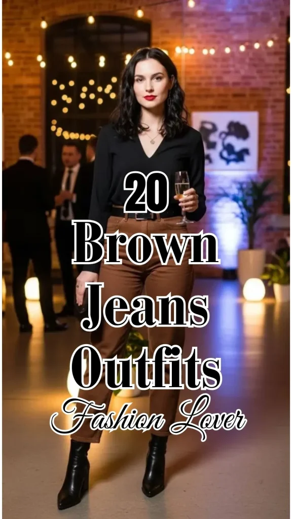 Brown Jeans Outfit