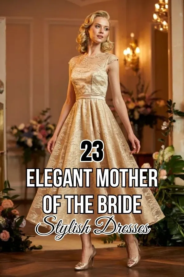 Elegant Mother Of The Bride Dresses