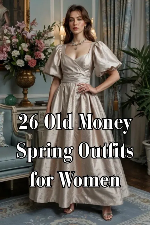 Old Money Spring Outfits
