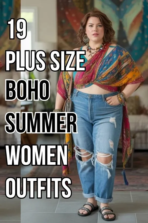 Plus Size Boho Summer Outfits