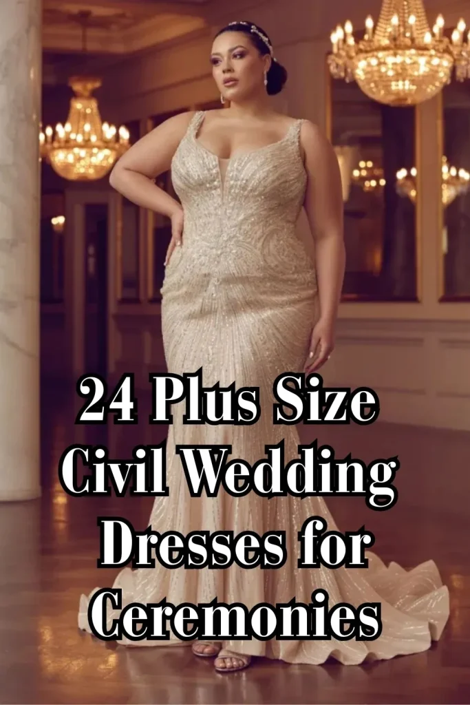 Plus Size Civil Wedding Dresses