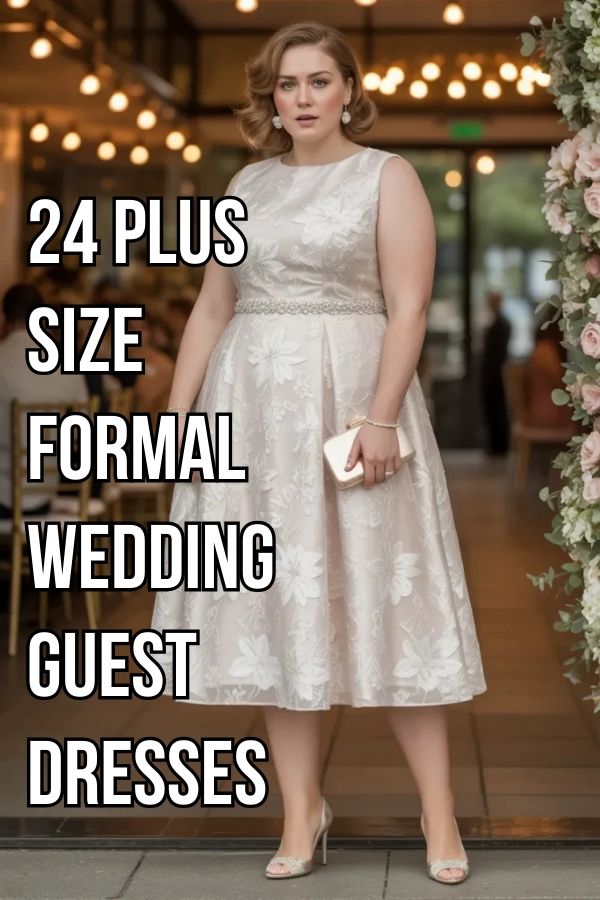 Plus Size Formal Wedding Guest Dresses