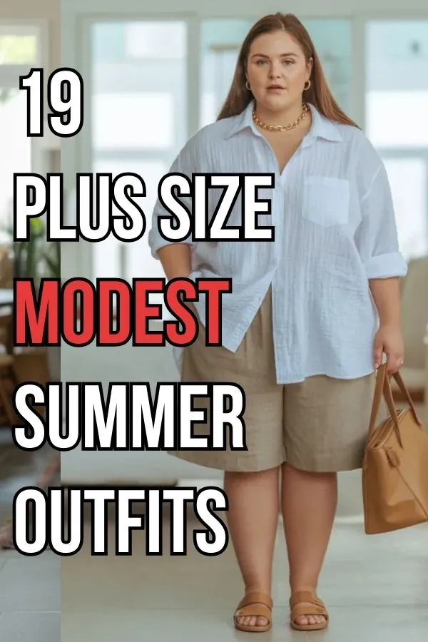 Plus Size Modest Summer Outfits