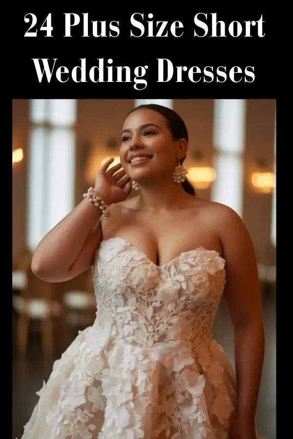 Plus Size Short Wedding Dresses