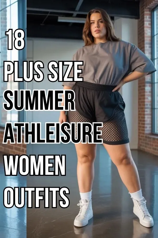 Plus Size Summer Athleisure Outfits