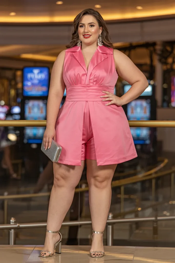 Plus Size Summer Convertible Dress to Romper Vegas Outfit