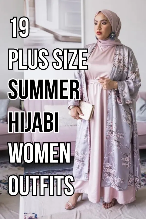 Plus Size Summer Hijabi Outfits