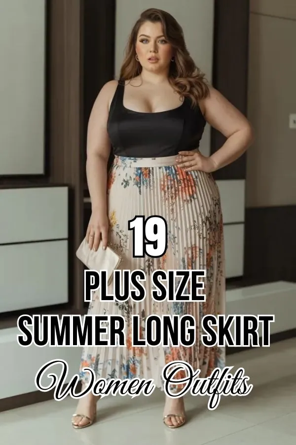 Plus Size Summer Long Skirt Outfits