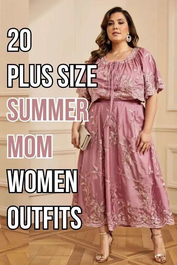Plus Size Summer Mom Outfits