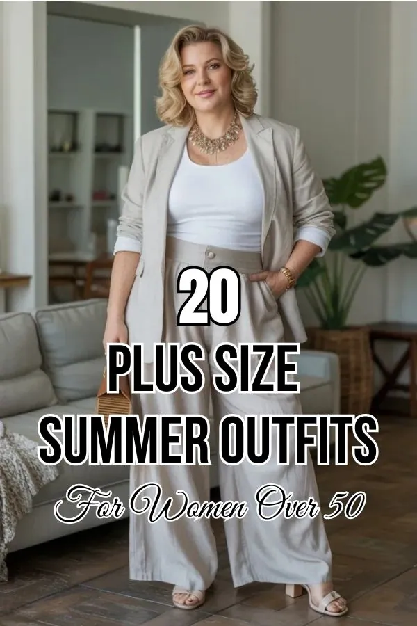 Plus Size Summer Outfits For Women Over 50