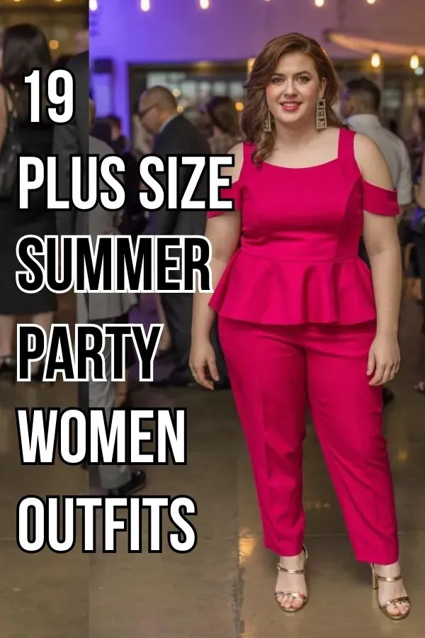Plus Size Summer Party Outfits