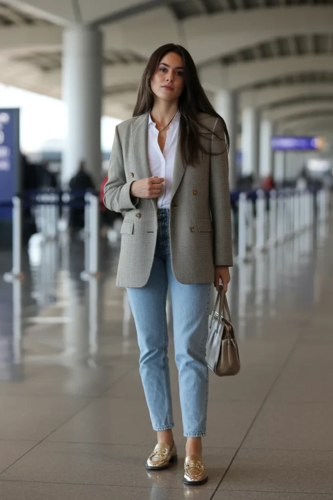 Smart Casual Airport Look