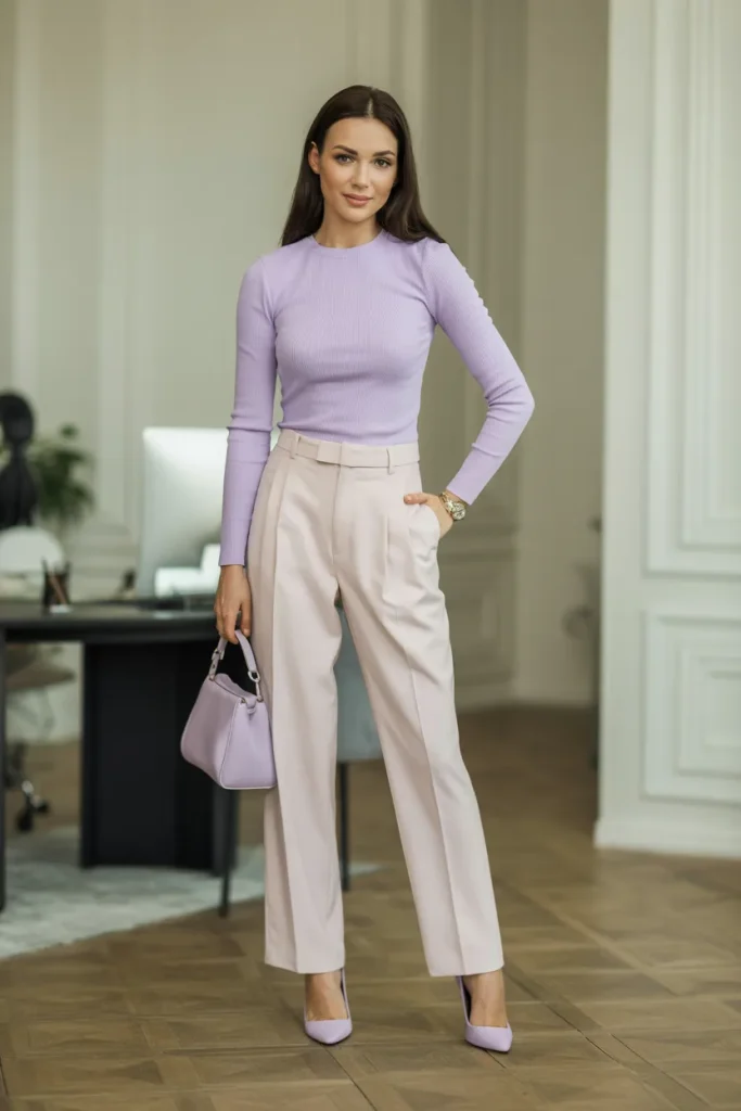 Spring Alternate Top with Trousers