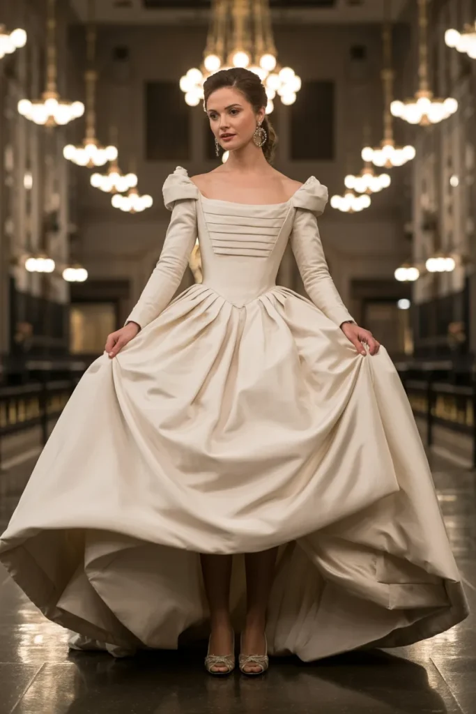 The Timeless Elegance of a Victorian Ball Gown