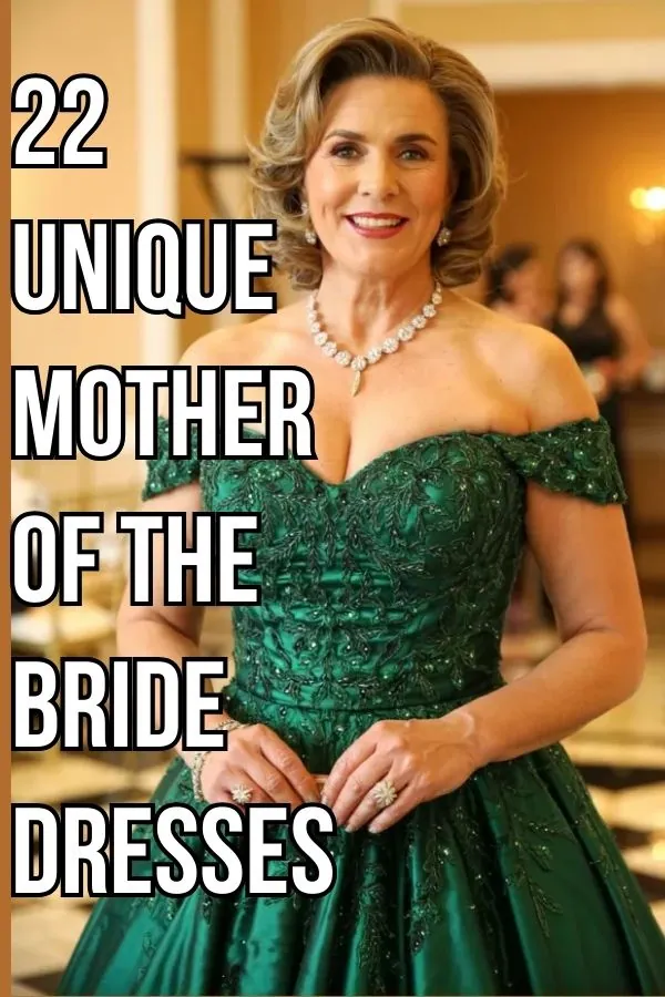 Unique Mother of the Bride Dresses